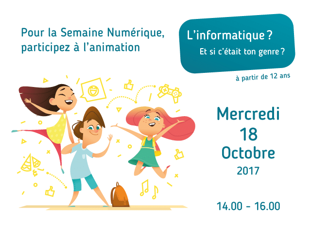 L’informatique ? Et si c’était ton genre ?