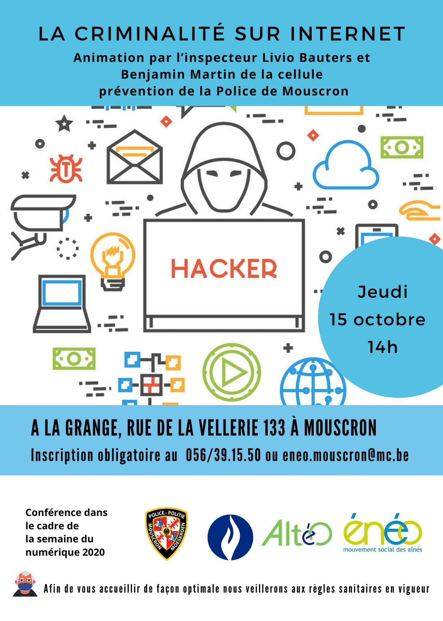 Conférence « La criminalité sur internet »