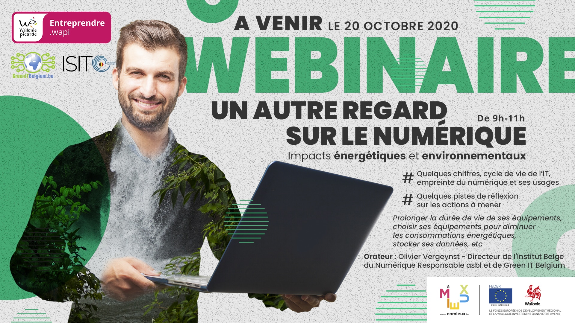 Webinaire – « Un autre regard sur le numérique : Impacts énergétiques et environnementaux »