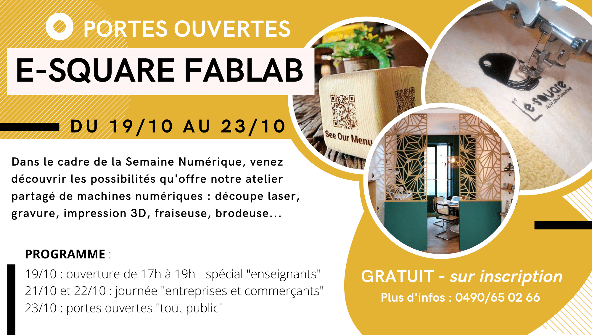 Portes ouvertes du FabLab de l’e-Square