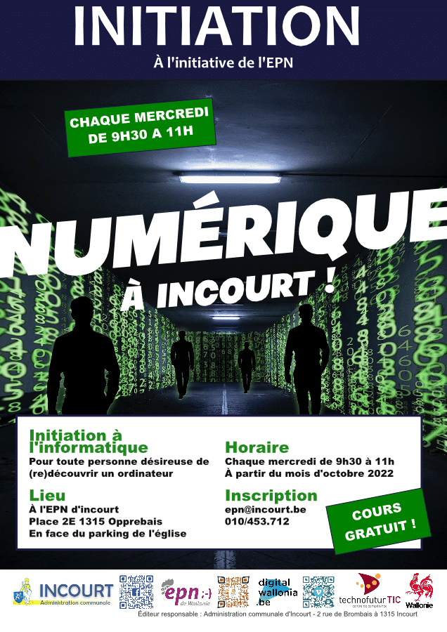 Initiation numérique à Incourt !
